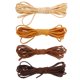 thumbnail image 3 of 4 rollos de cordón de gamuza, cordón de cuero, cuerda para hacer joyas, collares, pulseras, manualidades, abalorios, bisutería., 3 of 7