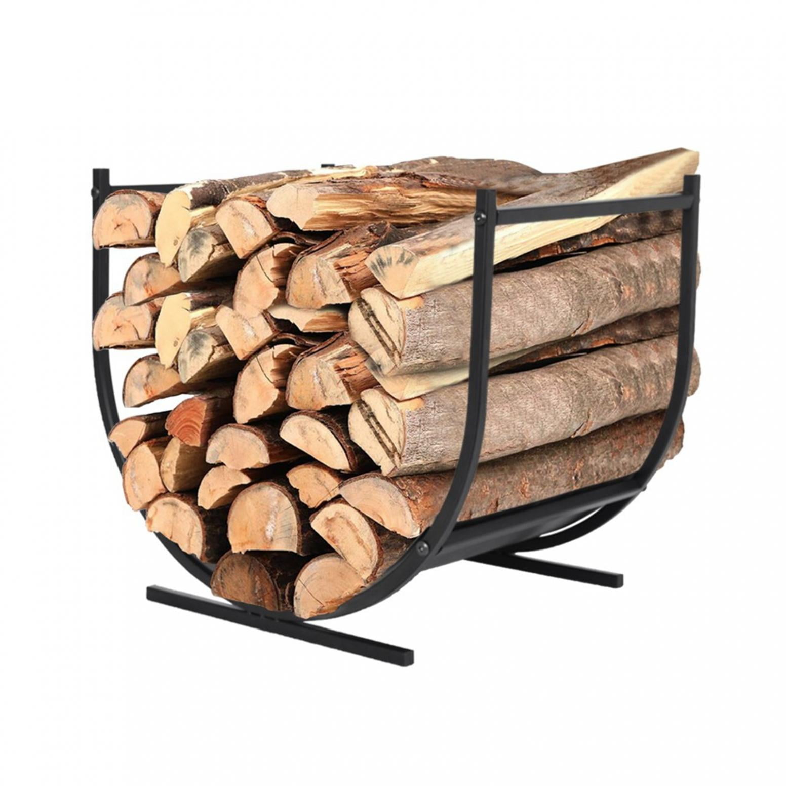 Steady Small Decorative Indoor Outdoor, Small Outdoor Log Rack With Cover