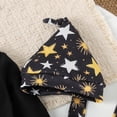 thumbnail image 3 of Tiijoy Boys New Year Outfits Long Sleeve Romper Overalls Hat Baby Clothes Set, Sizes 9-12M, 3 of 7