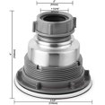 thumbnail image 4 of 3-1/2-inch Kitchen Sink Strainer Assembly, 304 Premium Stainless Steel Construction with Removable Deep Waste Basket and Sealing Lid$$Tools & Hardware Other, 4 of 5