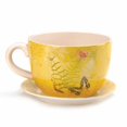 thumbnail image 1 of Garden Butterfly Teacup Planter, 1 of 1