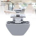 thumbnail image 3 of RV Push Cabinet Lock Keyless Metal Push Button Latch Catch for Caravan Yacht Boat Campervan Storage Drawer ABS Metal Construction Durable Easy Install, 3 of 7