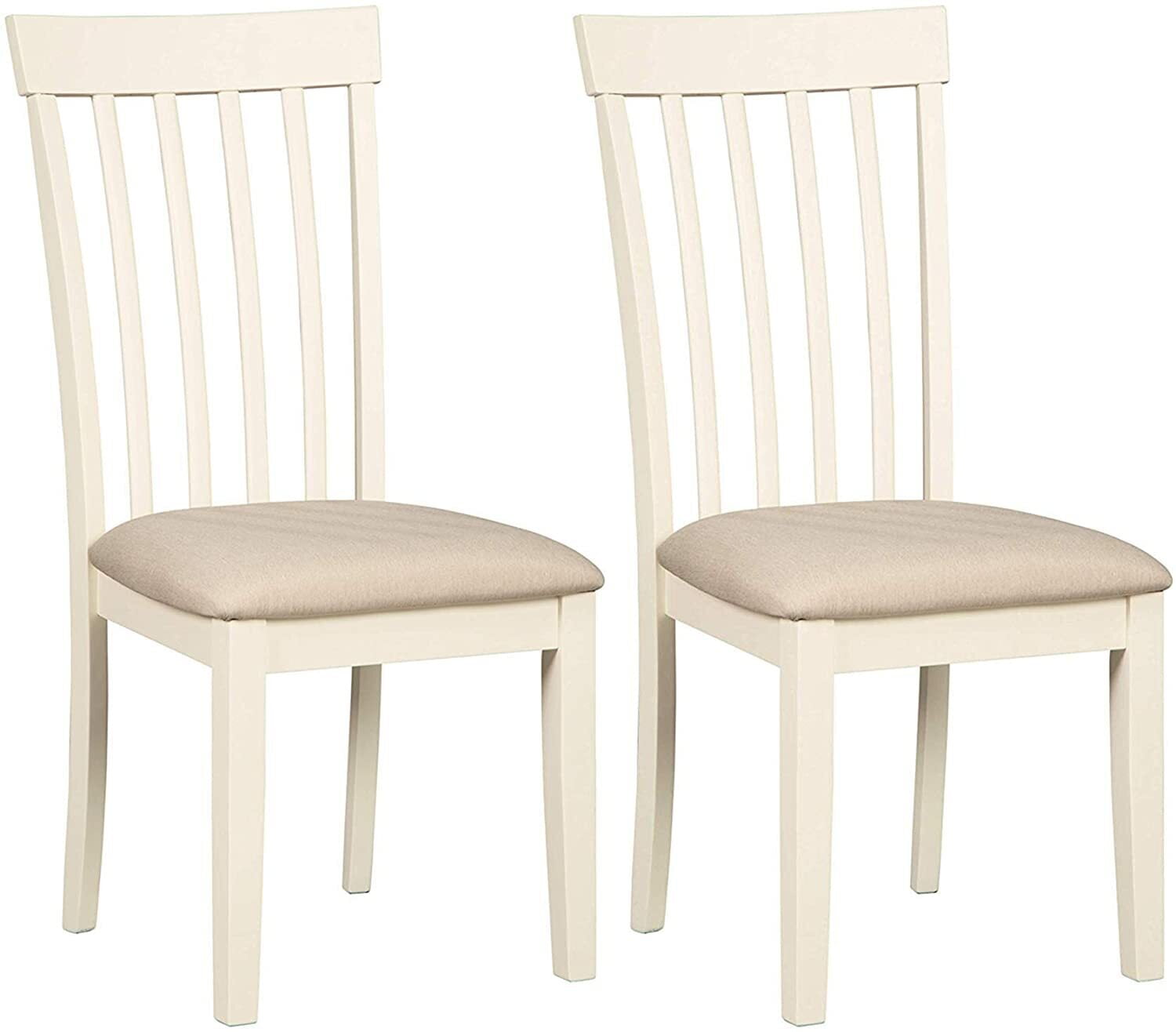 Signature Design By Ashley Slannery Dining Side Chair Set Of 2 White Walmart Com Walmart Com