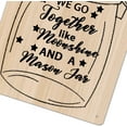 thumbnail image 3 of Funny We Go Together Like Moonshine in a Mason Jar Metal Tin Sign Wall Decor Rustic Farmhouse Sign for Home Dining Room Garden Decor Gifts 8 x 12 inch, 3 of 4