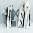 thumbnail image 2 of BONIXOOM Retractable Desktop Book Organizer Storage Rack Office Document Textbook Shelf, 2 of 2