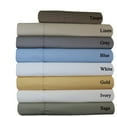 thumbnail image 2 of Un-Attached Waterbed Sheet Set 650 Thread count Wrinkle-Free - California Queen - Blue, 2 of 2