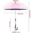 thumbnail image 2 of Parapluie pour Poussette Parapluie pour Enfants Protection Uv Pare-Soleil, 2 of 2