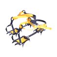 thumbnail image 3 of colaxi 10 Ice Crampons Snow Grippers Footwear Snow Boots Shoe Covers Snow Skid Spikes Mountaineering Ice Cleats for Adults Men, 3 of 9