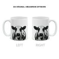 thumbnail image 2 of WIRESTER 11 Oz Ceramic Tea Cup Coffee Mug, Black Spot Cow, 2 of 7