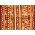 thumbnail image 1 of Ahgly Company Indoor Rectangle Abstract Orange Modern Area Rugs, 6' x 9', 1 of 4