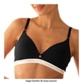 thumbnail image 3 of Brasier Fruit Of The Loom para Dama, con Detallede Encaje en Escote Copa y Torso Multicolor Talla 34B, 2 Piezas, 3 of 4