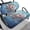 Turtle Hibiscus, variant on HUIACONG Turtle Floral Stretchable Golf Cart Seat Cover Blanket, Dustproof Comfortable Soft and Comfortable Golf Cart Seat Covers for Club Car Precedent Front Seats Club Car Precedent Ordinary Seats
