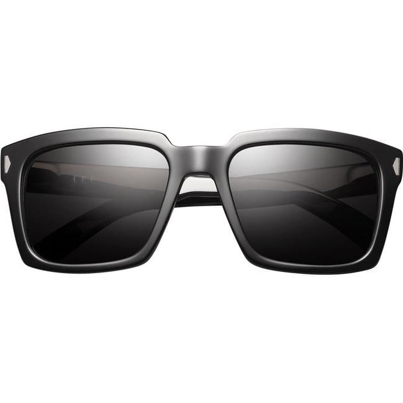 IVI Vision Beverly Black Marble Stone Frame with Grey Lens 