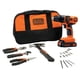 thumbnail image 1 of Set De Taladro Incluye 18 Accesorios Black & Decker LD120BH-B3, 1 of 2