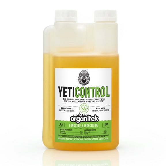 YetiControl Insecticide & Fungicide for Plants 250mL Concentrate | **3-in-1 Controls Mites, Aphids, Mildew (Formerly Mammoth CannControl)