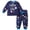 Blue, variant on Toddler Pajamas for Girls Fall Winter Baby and Kids pajama, Sibling Matching, Holiday Pajama Sets 4T 5T (Blue,4-5 Years)