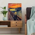 thumbnail image 5 of The Scream Expressionist Canvas Print, Wall Decor for Living Room Bedroom Office Hallway Dining Room, 5 of 8