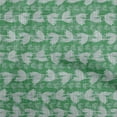 thumbnail image 1 of oneOone Rayon Green Fabric Asian Block Sewing Craft Projects Fabric Prints By Yard 56 Inch Wide, 1 of 4