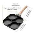 thumbnail image 3 of Billuyoard Olla para freír antiescaldado, sartén impermeable para tortillas, sartenes para panqueques, máquina para desayuno de alta resistencia, Utensilios de cocina Billuyoard HA065953-00, 3 of 6