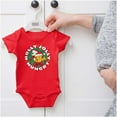 thumbnail image 6 of Garfield Christmas Holly Jolly Hungry Baby Romper Boys or Girls, 6 of 6