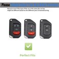 thumbnail image 2 of Key Fob Cover Compatible with Jeep Grand Cherokee Renegade Chrysler 200 300 Dodge RAM Durango Challenger 5 Button TPU Keychain Case Holder Protector,B(green), 2 of 4