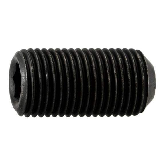 1/2"-20 x 1" Black Oxide Steel Fine Thread Socket Set Screws (4 pcs.)