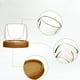 thumbnail image 3 of Taza de café Sunnimix Cristalería Taza de té de vidrio transparente, 3 of 8