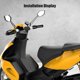 thumbnail image 4 of Motorcycle Voltmeter Time Temperature Display Table LED 5-in-1 Night Vision, 4 of 4