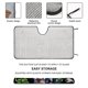 thumbnail image 2 of Mansión Luigi Parasol para Parabrisas Delantero Protector Plegable, Visera Solar para Auto Bloquea Rayos UV Mantiene tu Vehículo Fresco140cm*76cm, 2 of 6