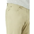 thumbnail image 5 of Lee Men's Extreme Motion Straight Fit 5 Pocket Pant, Pebble, 31W x 32L, 5 of 7