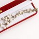 thumbnail image 5 of Paquete de 440 cuentas de cristal de perlas blancas redondas para hacer joyas. JAMW Sencillez, 5 of 5
