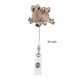 thumbnail image 4 of Porta ID retráctil Sunnimix Bling Love Heart 5x con Clip giratorio 2pcs, 4 of 8