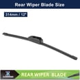 thumbnail image 2 of 2 piezas de repuesto de limpiaparabrisas trasero para KIA Niro 2017-2020 para KIA Forte 2013-2018 para Jaguar F-PACE 2016-2023, 2 of 6