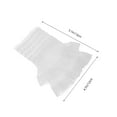 thumbnail image 6 of NICEXMAS 2Pair Detachable Lace Faux Sleeve Cuffs Elegant Bell Sleeve Trim for Sweater Blouse, 6 of 6