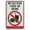 Warning Sign 2, variant on Vintage Tin Sign No Photos Or Video Allowed 8"x12", Acrylic Safety Warning Sign, Indoor Outdoor Use for Home Business Office Facility Event Space