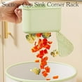 thumbnail image 6 of Curetoaway Suction Cup Sink Corner Rack, Wideous Suction Cup Sink Corner Rack, Food Waste Catcher for Sinks with Fine Mesh Drain Hole, Corners Sinks Trash Catcher for Food Waste (1 pcs Green), 6 of 7