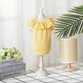 thumbnail image 4 of Summer Spring Pet Dress - Comfy T-Shirt with Ruffled Collar for Cats and Small Dogs, 4 of 8
