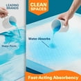 thumbnail image 3 of Puppy Pads Clean Spaces, superabsorbentes, 28 x 34 cm, 50 unidades, 3 of 8