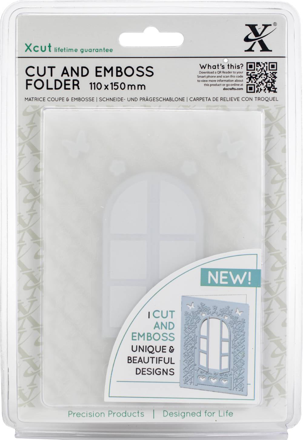 Cottage Window Xcut Cut & Emboss Folder 