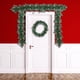 thumbnail image 4 of Adornos navideños, regalos navideños, decoración artificial de cola de cinco puntas, guirnalda realista de 120 cm para Navidad e invierno, agujas de pino simuladas., 4 of 5