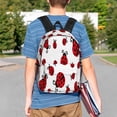 thumbnail image 4 of Easygdp Fly Flying Ladybug Mochila Ligera de 15 Pulgadas para Estudiantes, Mochila Cómoda para la Escuela y Viajes, Correas Ajustables, 4 of 6
