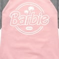 thumbnail image 3 of Barbie - Retro Logo 1959 - Toddler & Youth Girls Raglan Graphic T-Shirt, 3 of 5