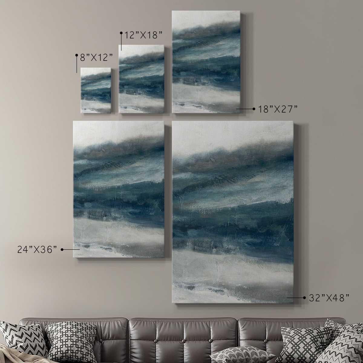 Private Inlet II Premium Gallery Wrapped Canvas - Ready to Hang