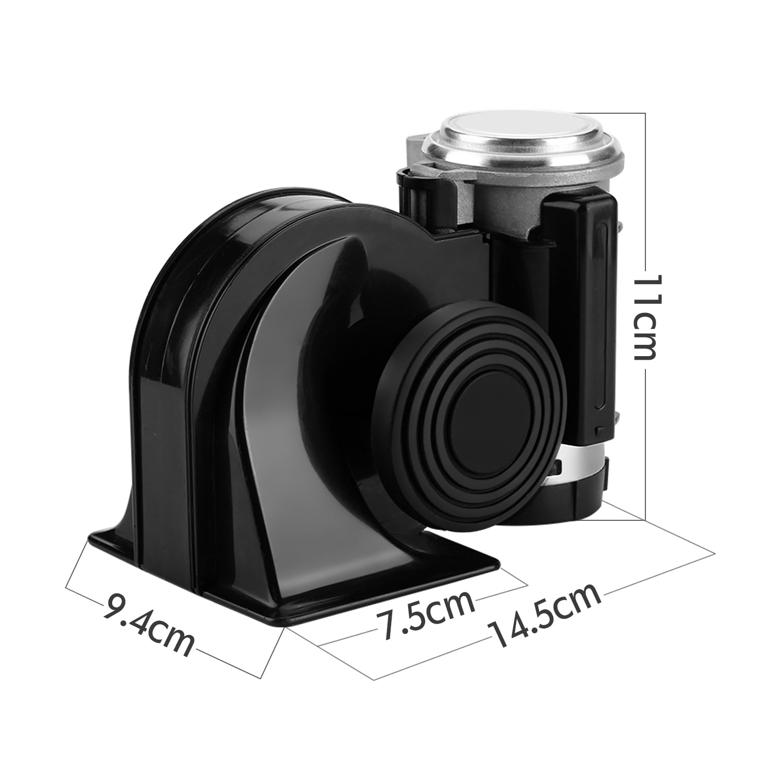 HK Compact Air Horn with Compressor Snail Electric Car Horn 12V 150db Super Loud Nautilus Wiring Harness for Any 12V Train Trucks Motorcycle Vehicles HK Compact Air Horn with Compressor Snail Electric Car Horn 12V 150db Super Loud Nautilus Wiring Harness for Any 12V Train Trucks Motorcycle Vehicles