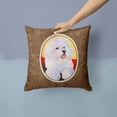 thumbnail image 2 of Carolines Treasures SS8921PW1414 Bichon Frise Fabric Decorative Pillow, 14Hx14W, multicolor, 2 of 4
