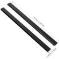 thumbnail image 2 of HUGFEGWE 2pcs Plastic Strip Replacement for Dustpan Edge Bar Dust Pan Inlet Soft Pressing Strips Protector Garbage Shovel Closing Edges Straps Dustpan Repair Accessories Black UA824-5669, 2 of 9