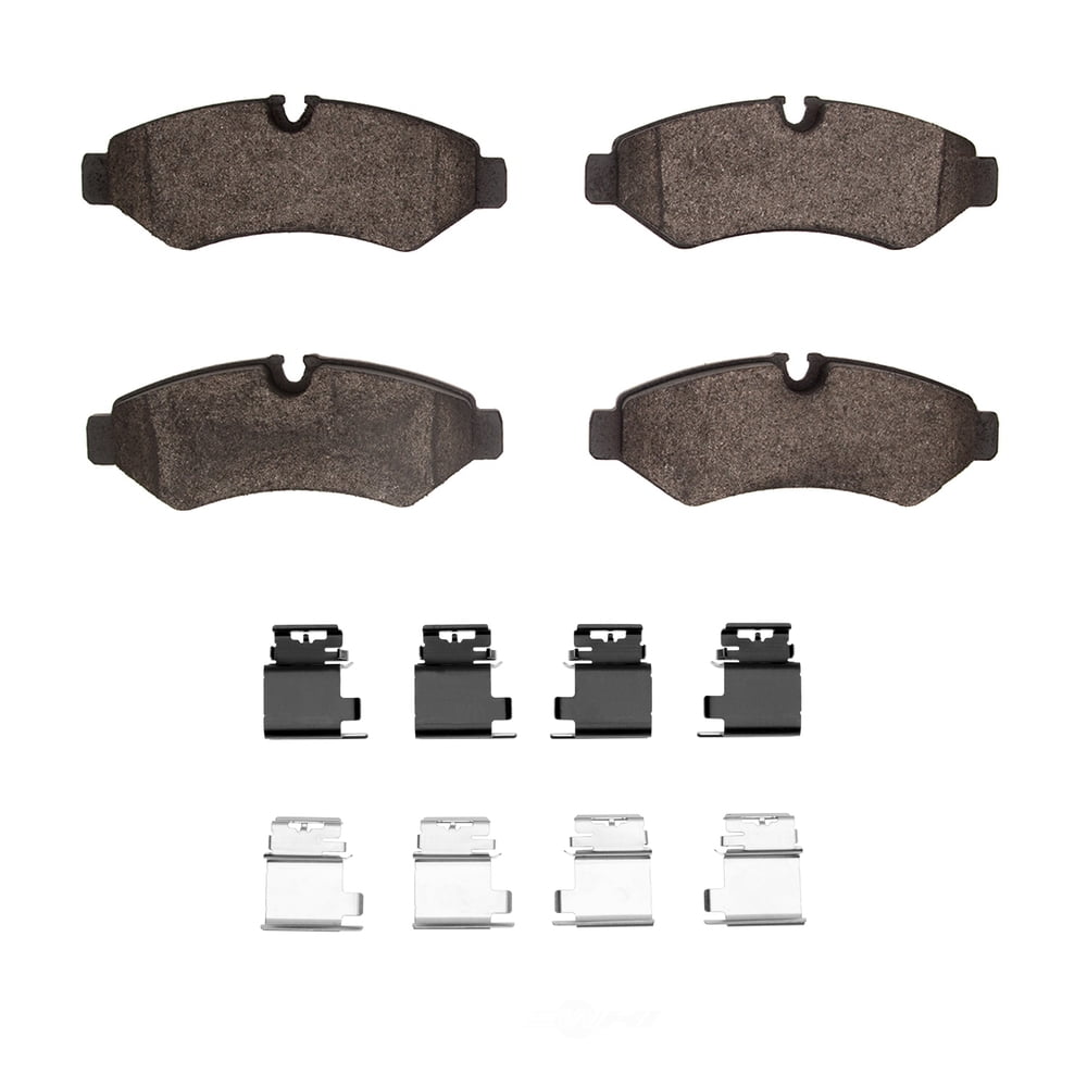 Dynamic Friction Company 1214-2201-01 DFC Heavy Duty Pads and Hardware Kit