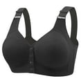 thumbnail image 3 of Women's Comfort Plus Size Unpadded Lace Underwire Bra Adjustable Straps for Breathable Support, 3 of 3