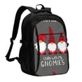 thumbnail image 1 of Fotbe Chillin with My Gonme Mochila con Estampado y Puerto USB para Hombre y Mujer, Mochila Antirrobo, Mochila de Viaje, Mochila Escolar, Mochila Universitaria, 1 of 7