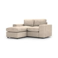thumbnail image 1 of Sillón Loveseat Seccional Adapti Modular Reposabrazo Ancho + Otomano Beige Ostra, 1 of 9